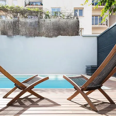 My Space Emirates - Modern Duplex With Private Garden And Swimming Pool Barcelona Exterior photo